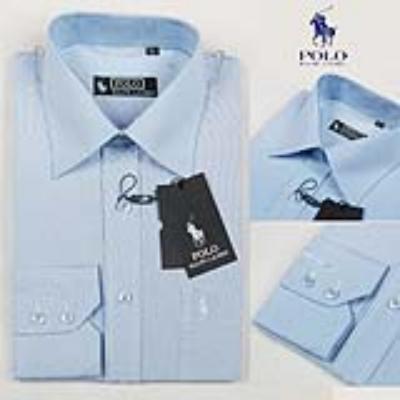 Ralph Lauren long sleeve dress shirt - light blue/white No. 777